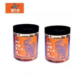 麻六记  麻辣萝卜干300g*2瓶 咸菜腌制开胃菜下饭菜