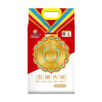 邻家饭香  大奖章五常大米5kg/袋 长粒形米 有机肥料种植