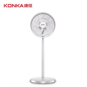 康佳/Konka  落地电风扇 KLDS-2401 十叶扇立式低噪家用宿舍风扇节能强劲大风力空气循环广角送风