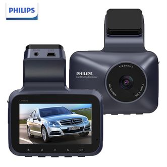 飞利浦（PHILIPS）  3.0英寸高清前录708S停车监控手机互联行车记录仪免走线安装汽车通用