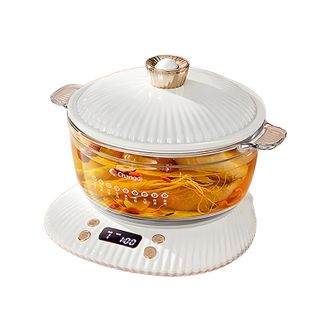 长帝（changdi）  多功能电炖锅煮粥宝宝煮燕窝隔水炖家用全自动小型陶瓷锅煲汤锅 2L RE25A