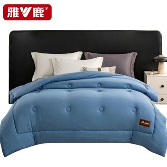 雅鹿 保暖被抗菌被亲肤保暖被双人纤维秋冬被透气蓬松 雅鹿 保暖被抗菌被亲肤保暖被双人纤维秋冬被透气蓬松