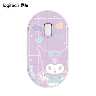 罗技/Logitech  PEBBLE 联名 纤薄无线蓝牙鼠标