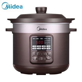 美的/Midea  电炖锅家用4L多功能电煮锅陶釜内胆防干烧立体加热MD-TGS40D