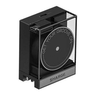 闪极/SHARGE  S4唱片充电器 65W氮化镓桌面充电器 自带线 黑色