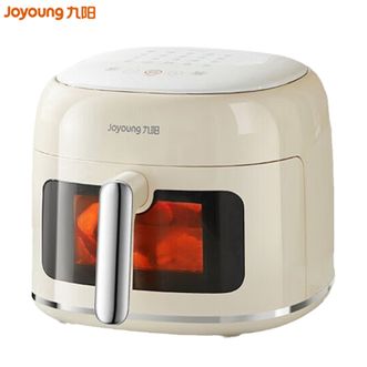 九阳/Joyoung  空气炸锅可视6升大容量家用免翻面智能触控全自动可视蒸汽炸锅便捷操作KL60V7