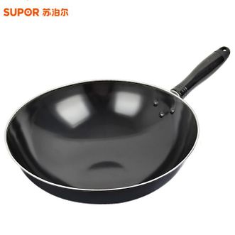 苏泊尔（SUPOR）  炒锅30cm搪瓷铁锅家用防锈精铁炒菜锅FC-30C1