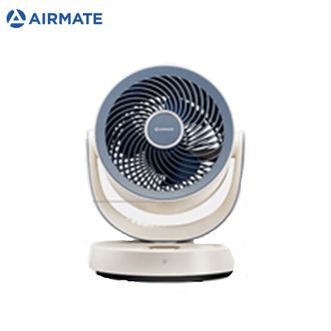 艾美特/Airmate  轻音插电充电宝两用小巧便捷台扇遥控定时台式风扇 FA15-R126