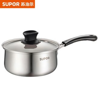 苏泊尔(SUPOR)   奶锅 1-2人食小锅304不锈钢16CM奶锅 VT16HS02