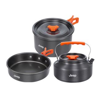 Jeep  户外野营多用锅具套装  JP036230