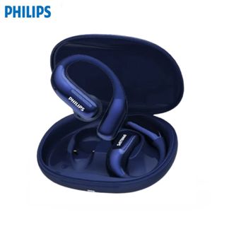 飞利浦（PHILIPS）  蓝牙耳机TAQ2720 【蓝色】骨传导概念真无线挂耳式夹耳式开放式运动骑行长续航适用苹果