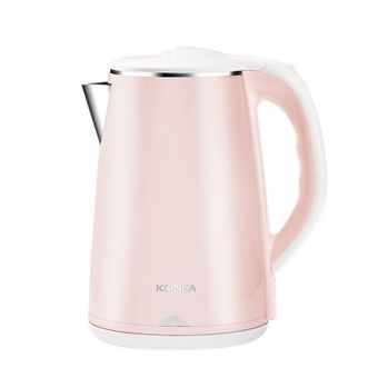 康佳/Konka  电热水壶烧水壶2.2L大容量304不锈钢家用开水壶烧水器