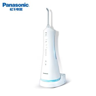 松下/Panasonic  电动冲牙器正畸适用预防牙结石洗牙器家用便携超声波水牙线洁牙器牙齿口腔清洁器 EW1521