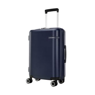 新秀丽/Samsonite  行李箱  20英寸商务休闲条纹差旅箱  高抗冲压轻盈箱体TSA密码锁拉杆箱