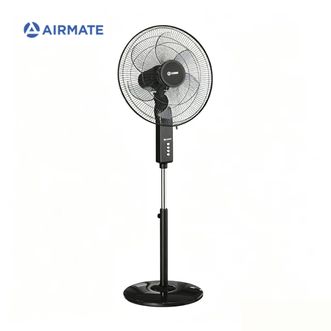 艾美特/Airmate  家用落地扇18吋大风力电风扇六叶风扇立式定时机械立扇寝室宿舍电风扇FS45-X1