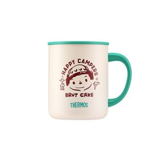 膳魔师（THERMOS）  保温杯马克咖啡杯440ml带盖茶杯男女儿童水杯子 TCDG451LC自助餐