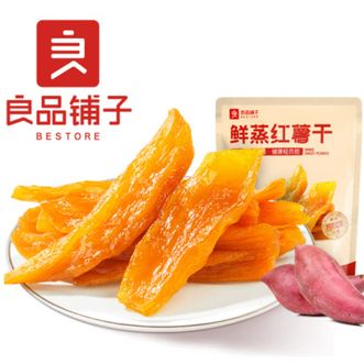 良品铺子   原蒸红薯干番薯干地瓜干条低脂代餐健康零食解馋独立包装500g