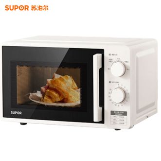 苏泊尔（SUPOR）  微波炉 高效均匀速热旋钮操作简单易用纳米釉内腔五档火力调节家用微波炉
