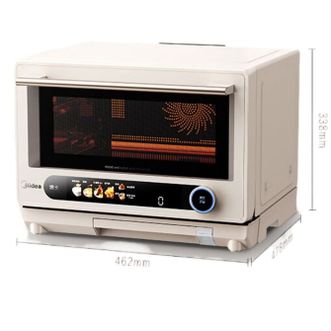 美的/Midea  寻味2.0 23L微蒸烤炸炖一体机 家用微波炉 陶瓷陶瓷涂层内胆(G3E Pro) 乳白色