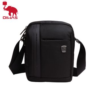 爱华仕(OIWAS) 背包轻便防泼水耐磨折叠双肩包小巧方便携带斜挎包公文包OCK5421