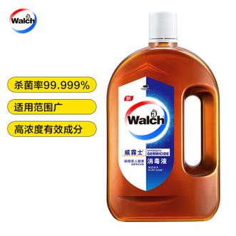 威露士（Walch）  消毒液1.6L 家用消毒液衣物地板玩具宠物用品等多用途可用杀菌消毒水 松木清香型 1.6L单瓶