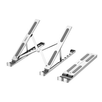 联想/Lenovo  ZJA5 银色 笔记本支架磁吸折叠收纳隐藏式边框6挡铝合金材质
