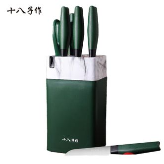 十八子作  盈翊刀具六件套 家用菜刀家用刀具厨房套装 S2220