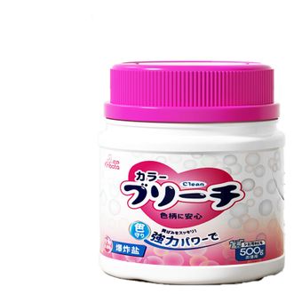 kinbata  母婴爆炸盐炸盐洗衣去污渍强彩漂粉彩色衣物通用漂白剂500g       Q-012