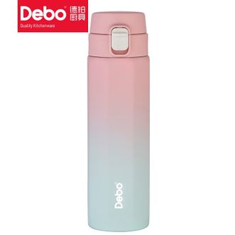 Debo  德铂卡特希八角保温杯弹跳杯 450ml