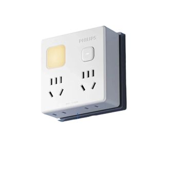 飞利浦/Philips  转换器墙壁桌面宿舍插座扩展转换插头