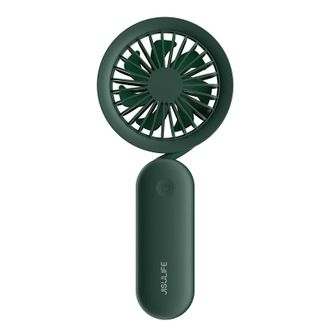 几素/JISULIFE  挂脖手持百变小风扇便携式小型USB可充电风扇绿色(2000mAh)