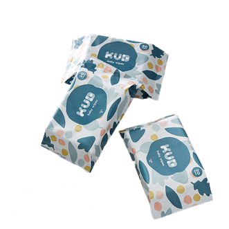 可优比（KUB）  珍珠纹湿巾婴儿湿巾宝宝手口专用新生儿小包便携装湿纸巾-20抽*10包/提
