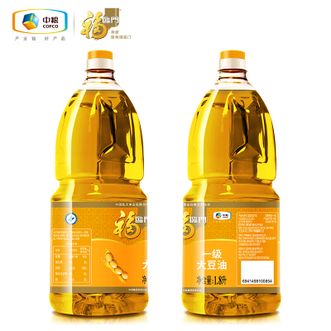 福临门 一级大豆油1.8L*2瓶 中粮出品食用油