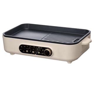 苏泊尔  电烧烤炉 烤肉锅电烤盘家用烤肉炉烤串烤肉一体机大功率轻油少烟大容量 GJ3723P805