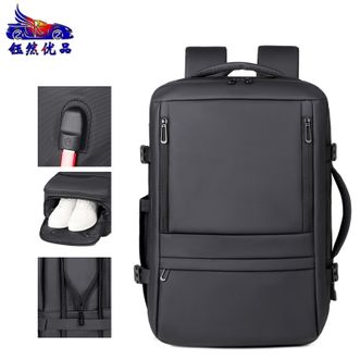 钰然优品  双肩包可扩容大容背旅行包四季通勤商务电脑背包T91