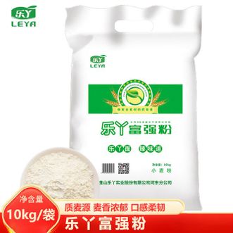 乐丫  富强粉10kg家用小麦粉粉质细腻麦香浓郁