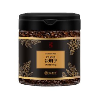 谷记老谷头/GUJILAOGUTOU  决明子350g圆罐 颗粒饱满油润光滑传统滋补