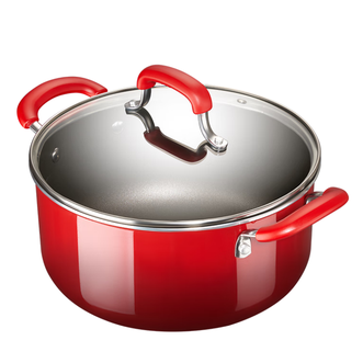 爱仕达（ASD）  珐琅汤锅 加厚不粘锅 家用燃气灶适用 22cm