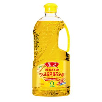 鲁花  香味经典浓香花生油 花生原汁营养健康-1.6L