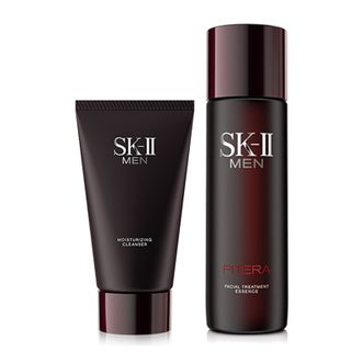 SK-II  男士洁面精华组合神仙水洗面奶男士护肤组合装sk2skll
