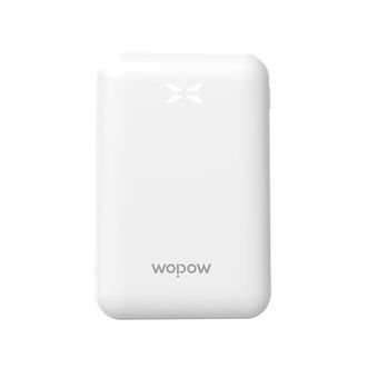 沃品/WOPOW  充电宝  小鹏灯显超薄移动电源  10000毫安时  L36  白色