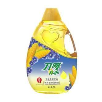  刀唛  玉米亚麻籽油5L