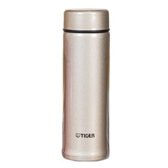 虎牌/Tiger  保温杯轻便真空保冷杯男女士时尚办公杯礼物 MMP-M40C 400ML 香槟金NH