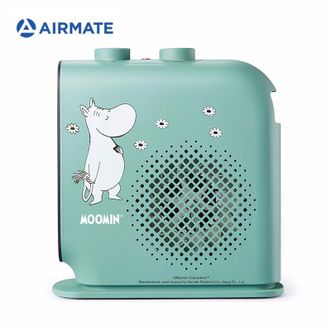 艾美特（AIRMATE）取暖器暖风机桌面宿舍办公家用节能小型电暖气速热电暖器 WP20-X17P-2绿色