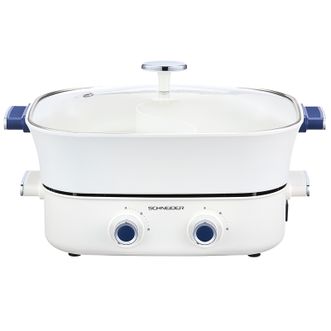 SCHNEIDER  多功能锅多用途锅电火锅电煮锅料理锅SWK-XNL05