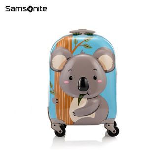 新秀丽/Samsonite  16英寸儿童旅行箱行李箱 U22拉链箱登机箱  U22*18145  灰蓝可爱考拉