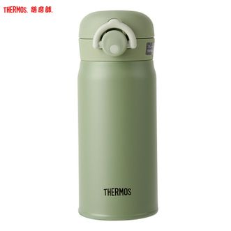 膳魔师（THERMOS）不锈钢保温杯 家用350ml简约便携男女学生商务水杯 JNR-351绿色