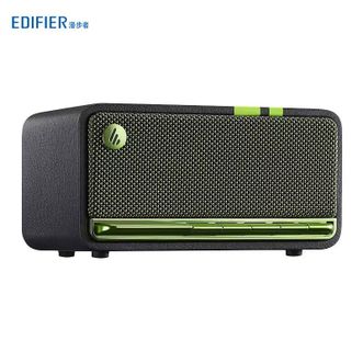 漫步者/EDIFIER  M230无线蓝牙木质音箱复古小型音响居家迷你便携式高音质 绿魔黑