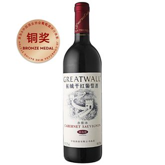 长城（GreatWall）华夏长城精选级赤霞珠干红葡萄酒 750ml