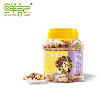 鲜记  坚果仁 混合纯果仁 348g /罐